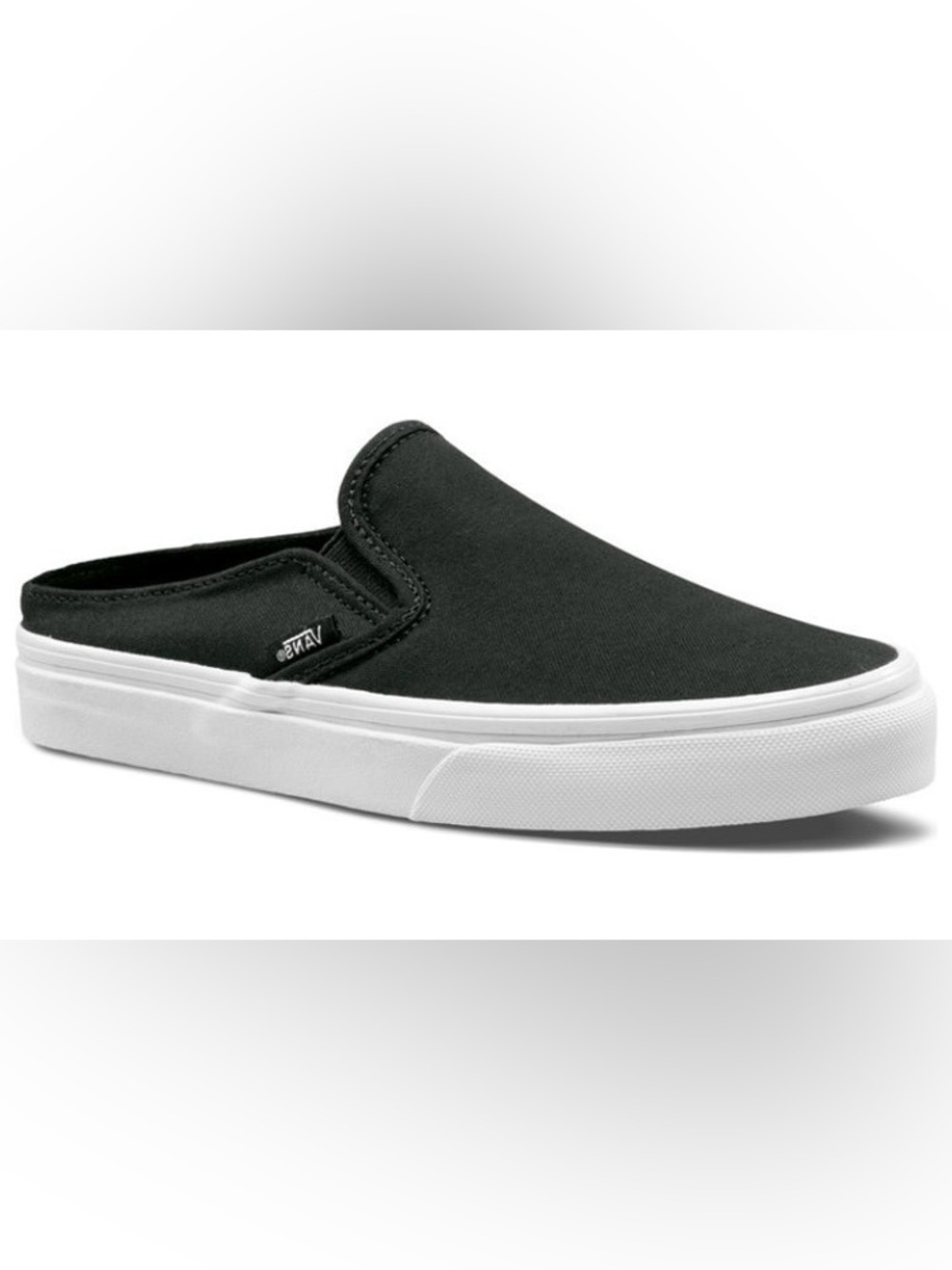 6. VANS Classic Slip-On Mule Sneaker Shoe In Black